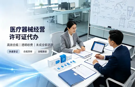 我司办理医疗器械经营许可证案例